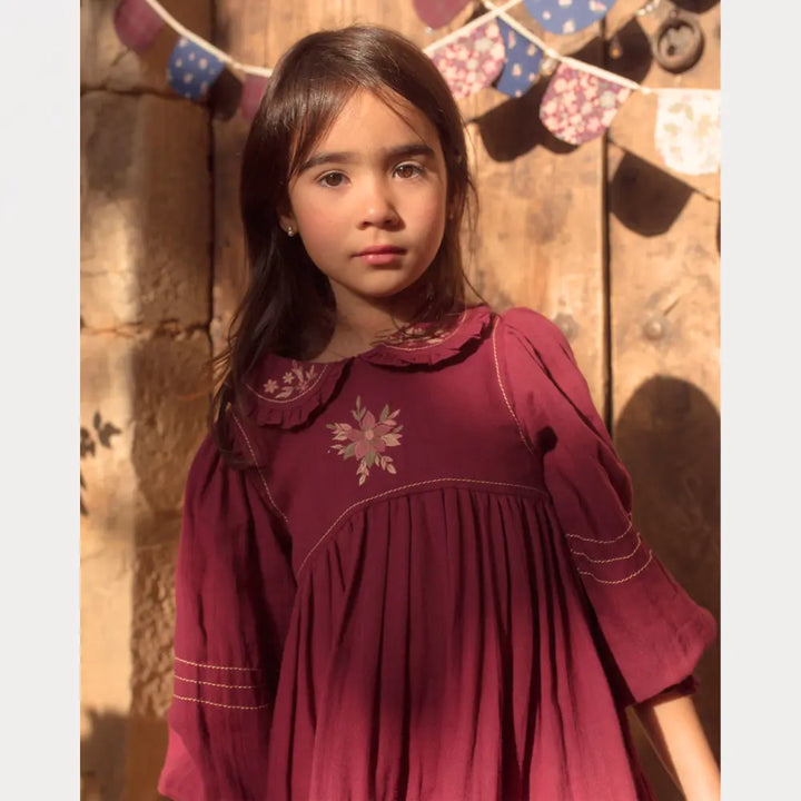 Early Sunday Marguerite Dress - Plum