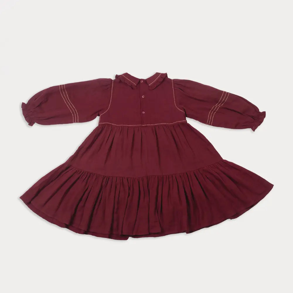 Early Sunday Marguerite Dress - Plum