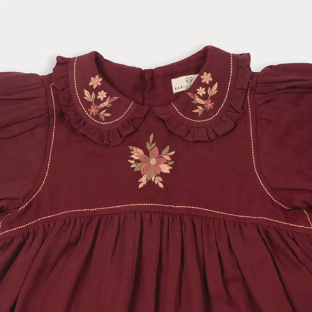 Early Sunday Marguerite Dress - Plum