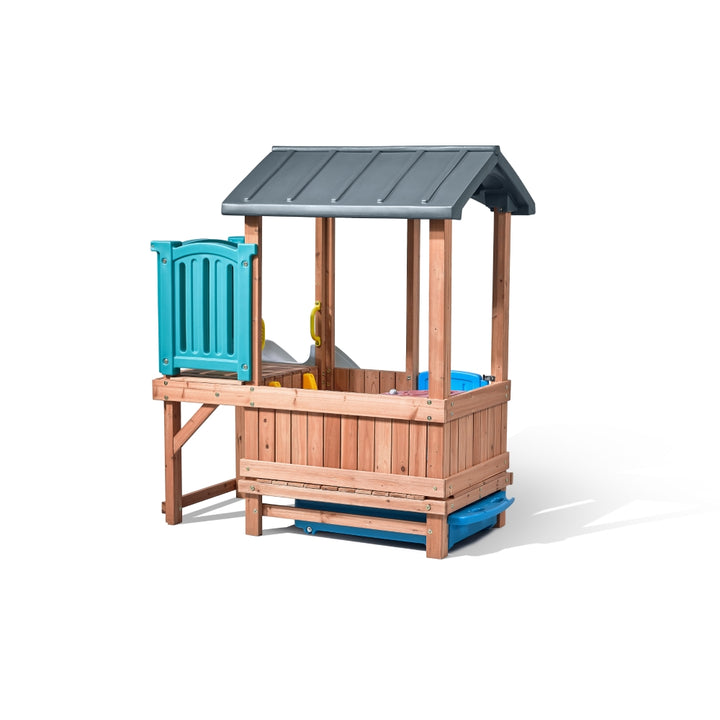 Step2 Woodland Adventure Playhouse &amp; Slide