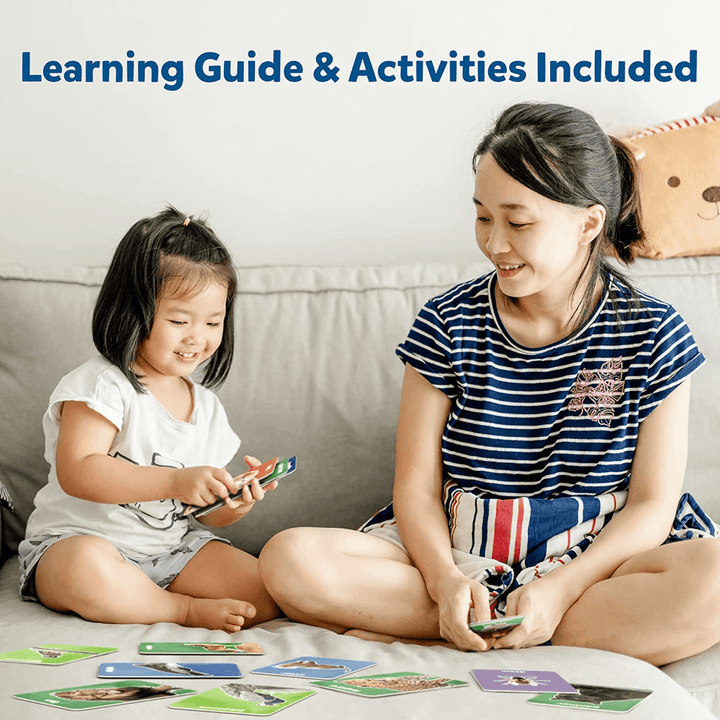 Skillmatics Flash Cards - First 100 Animals (Toddlers)