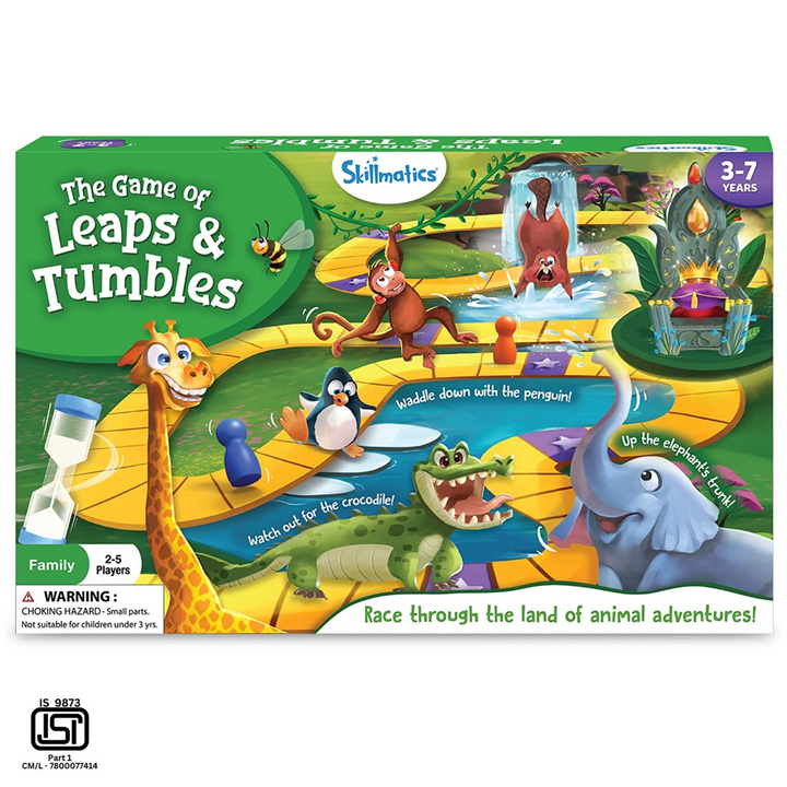 Skillmatics Leaps &amp; Tumbles The Land of Animal Adventures