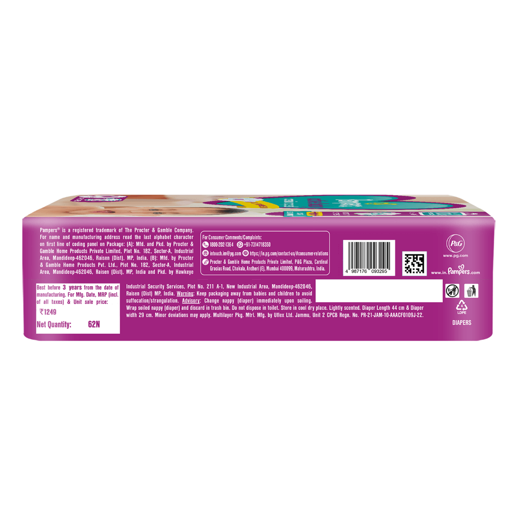 Pampers Active Baby Diapers - Medium