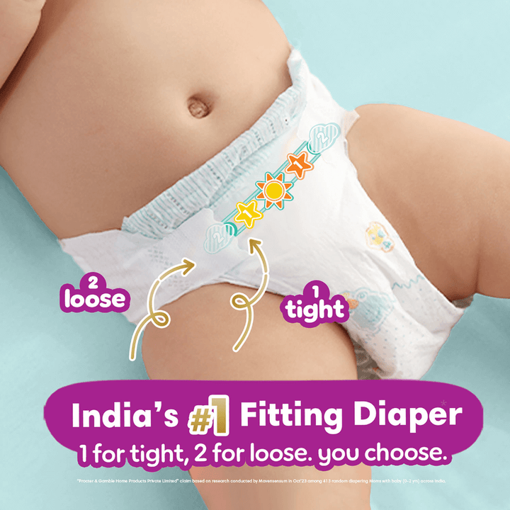 Pampers Active Baby Diapers - Large