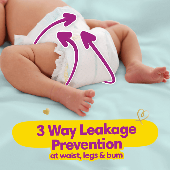 Pampers Active Baby Diapers - New Born