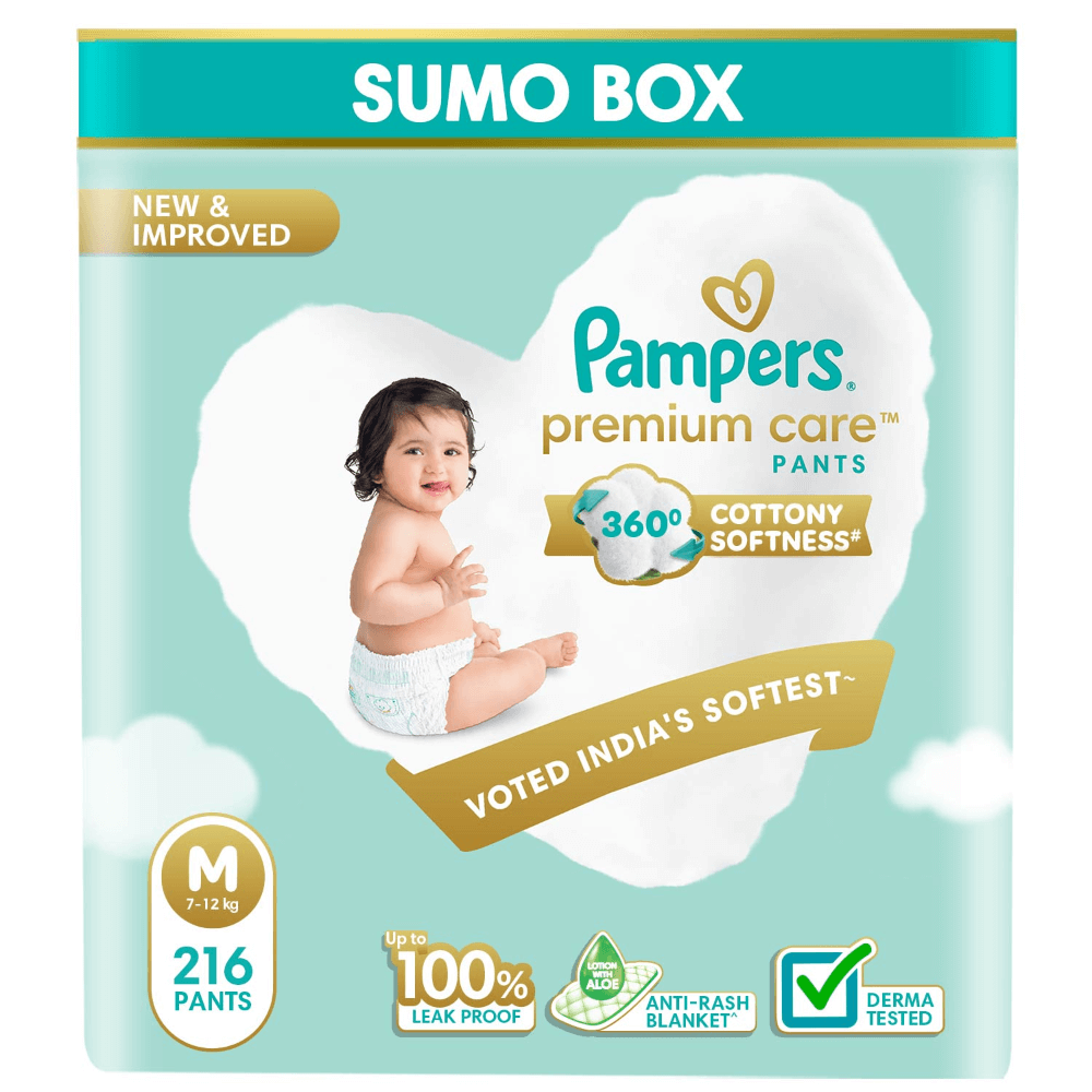 Pampers Premium Care Pant Style Diapers - Medium