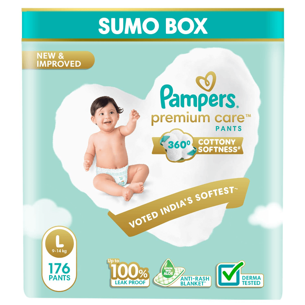 Pampers Premium Care Pant Style Diapers - Large