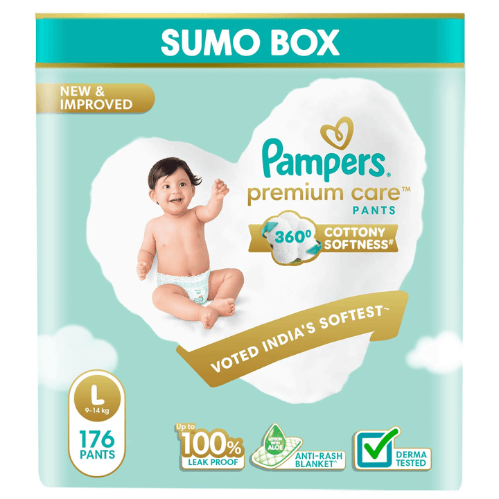Pampers Premium Care Pant Style Diapers - Large