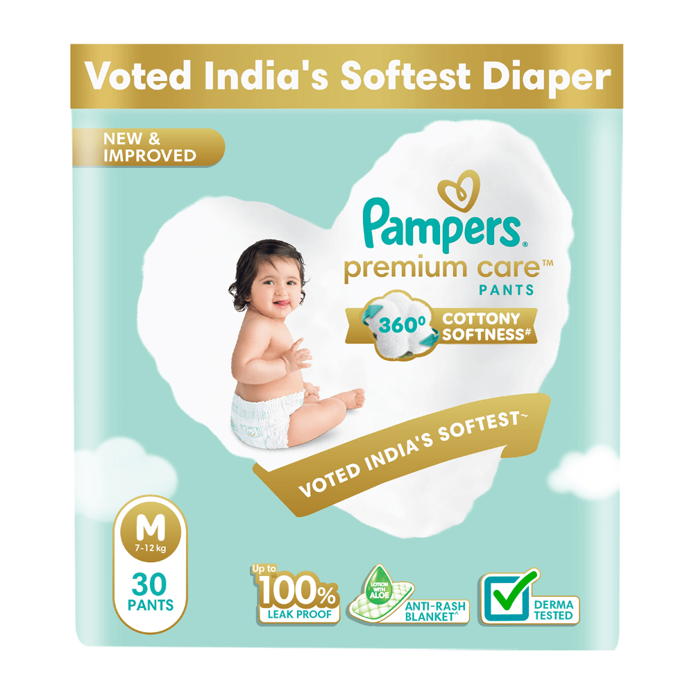 Pampers Premium Care Pant Style Diapers - Medium