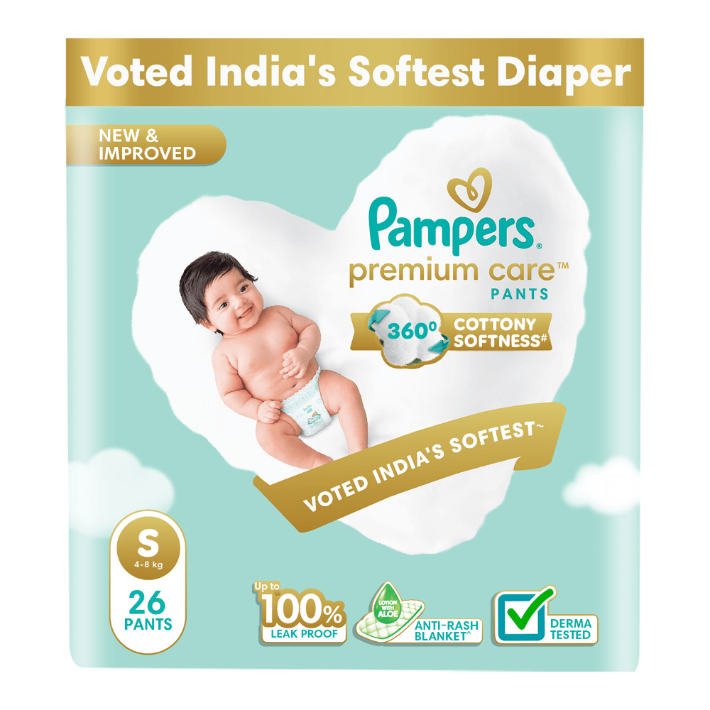 Pampers Premium Care Pant Style Diapers - Small