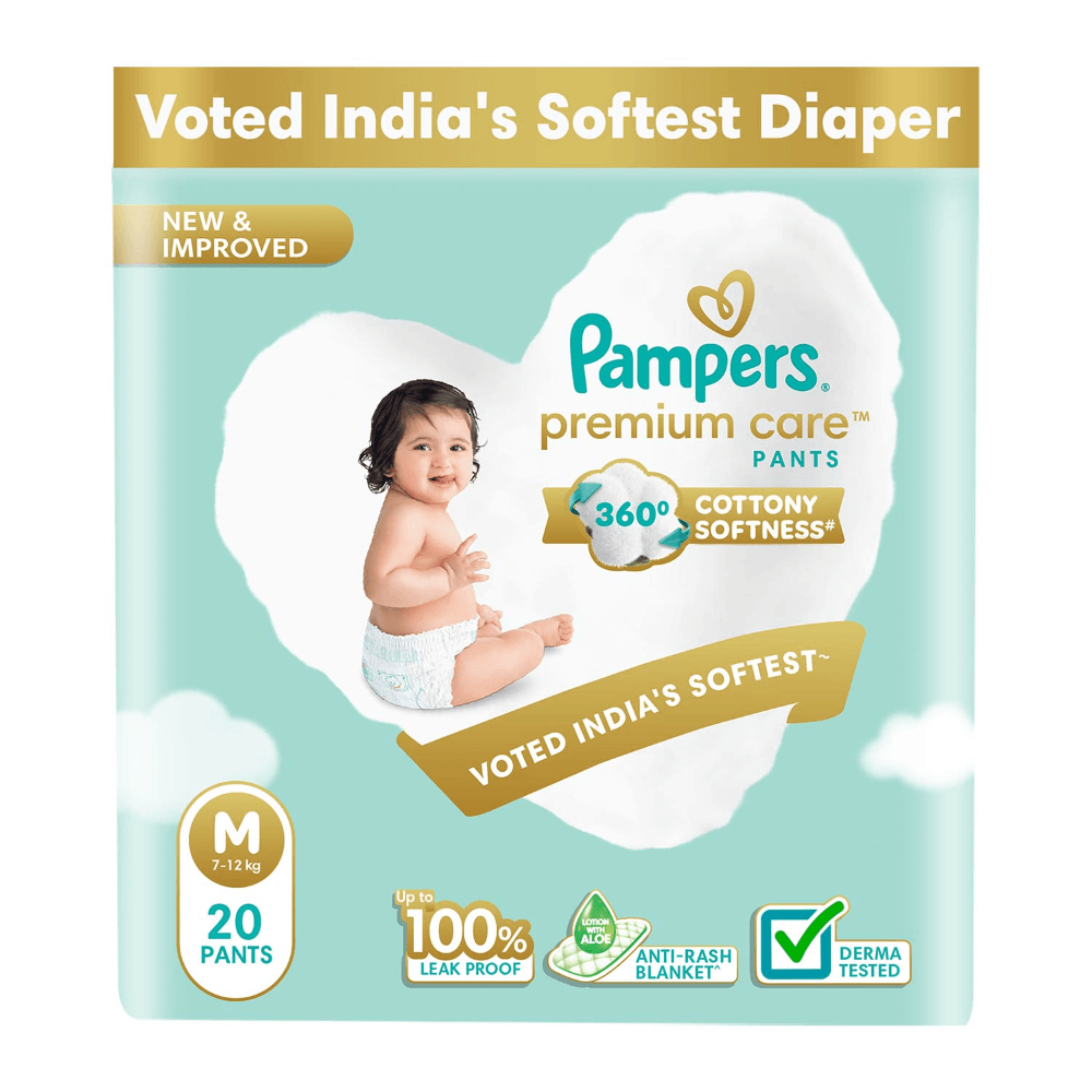 Pampers Premium Care Pant Style Diapers - Medium