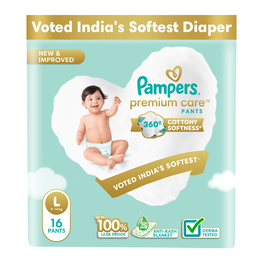 Pampers Premium Care Pant Style Diapers - Large