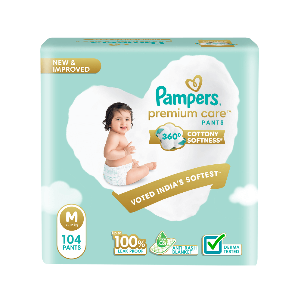 Pampers Premium Care Pant Style Diapers - Medium