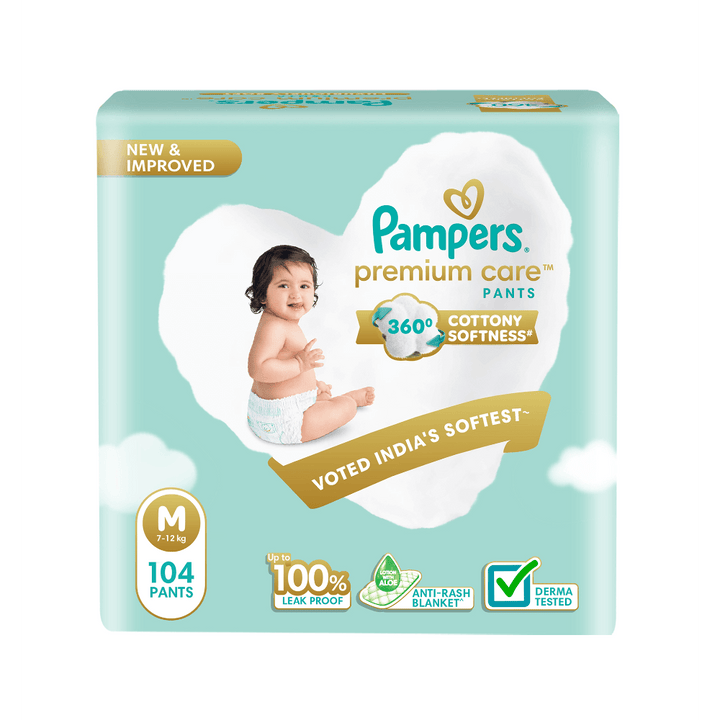 Pampers Premium Care Pant Style Diapers - Medium