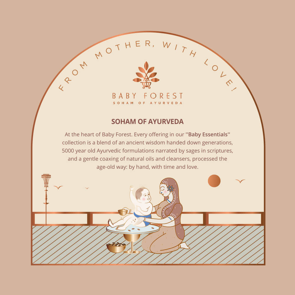 Baby Forest Narial Tailam Organic Cold Pressed Coconut Oil - 200ml