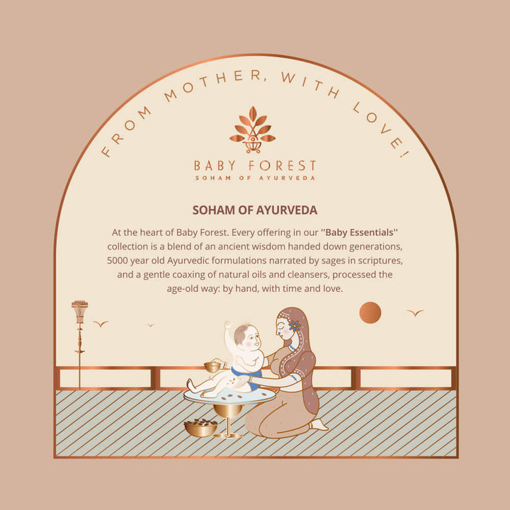 Baby Forest Narial Tailam Organic Cold Pressed Coconut Oil - 200ml