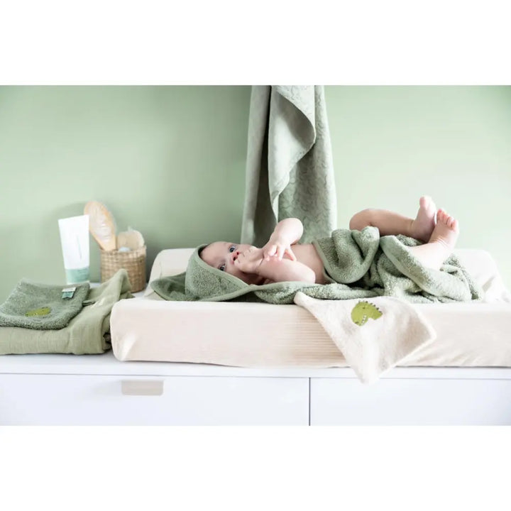 Trixie Hooded Towel | 75x75cm - Mr. Dino