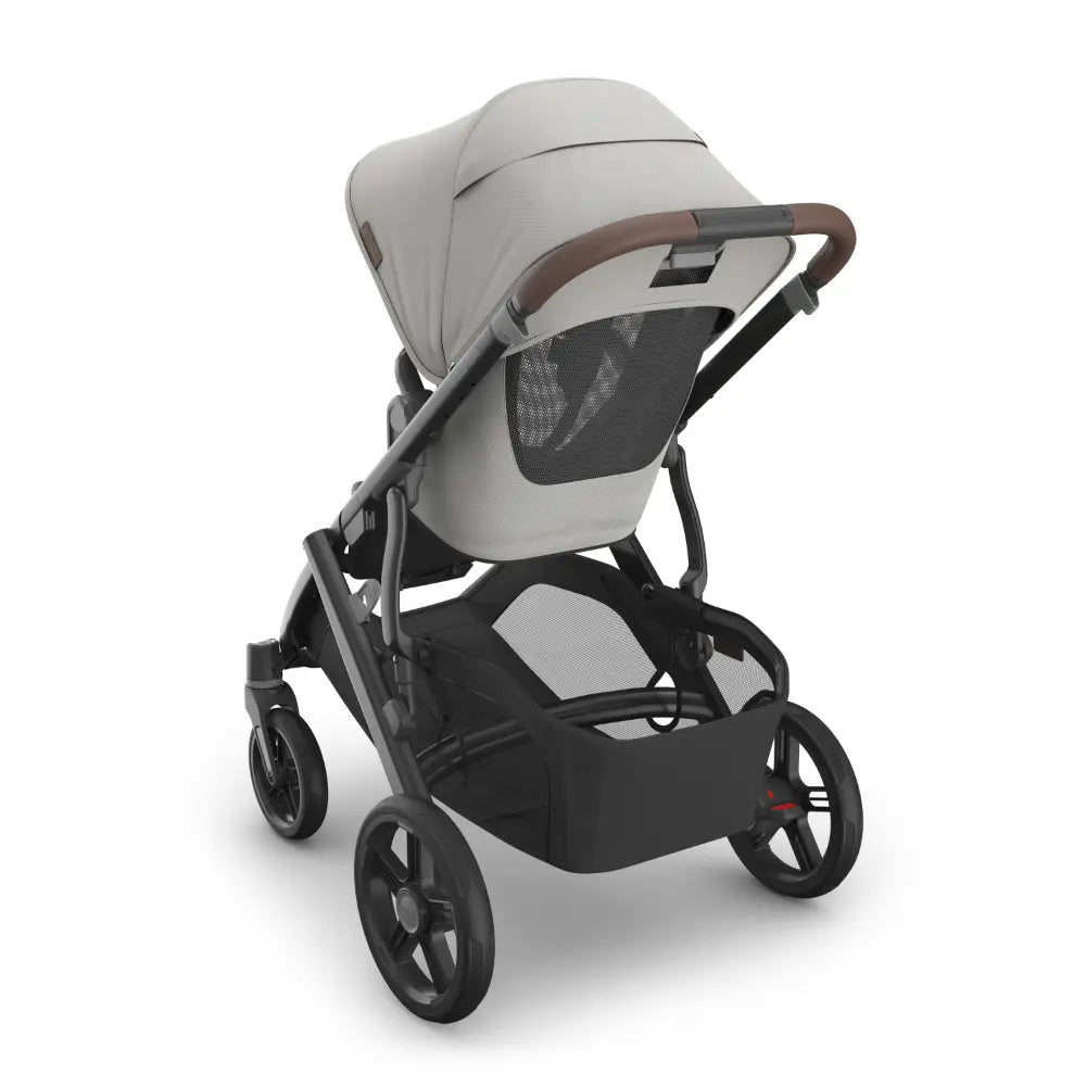 UPPAbaby Vista V3 Modular Baby Stroller, Travel System Compatible, Reversible Toddler Seat, All-Terrain Suspension, One-Hand Recline, Birth to 22 kg - Pearl Gray Jacquard
