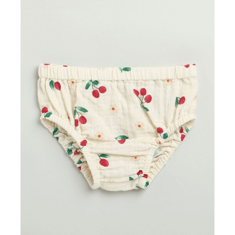 Sweetlime By AS Cherry Print Organic Cotton Co-ord Set