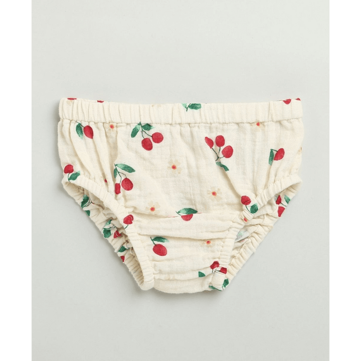 Sweetlime By AS Cherry Print Organic Cotton Co-ord Set