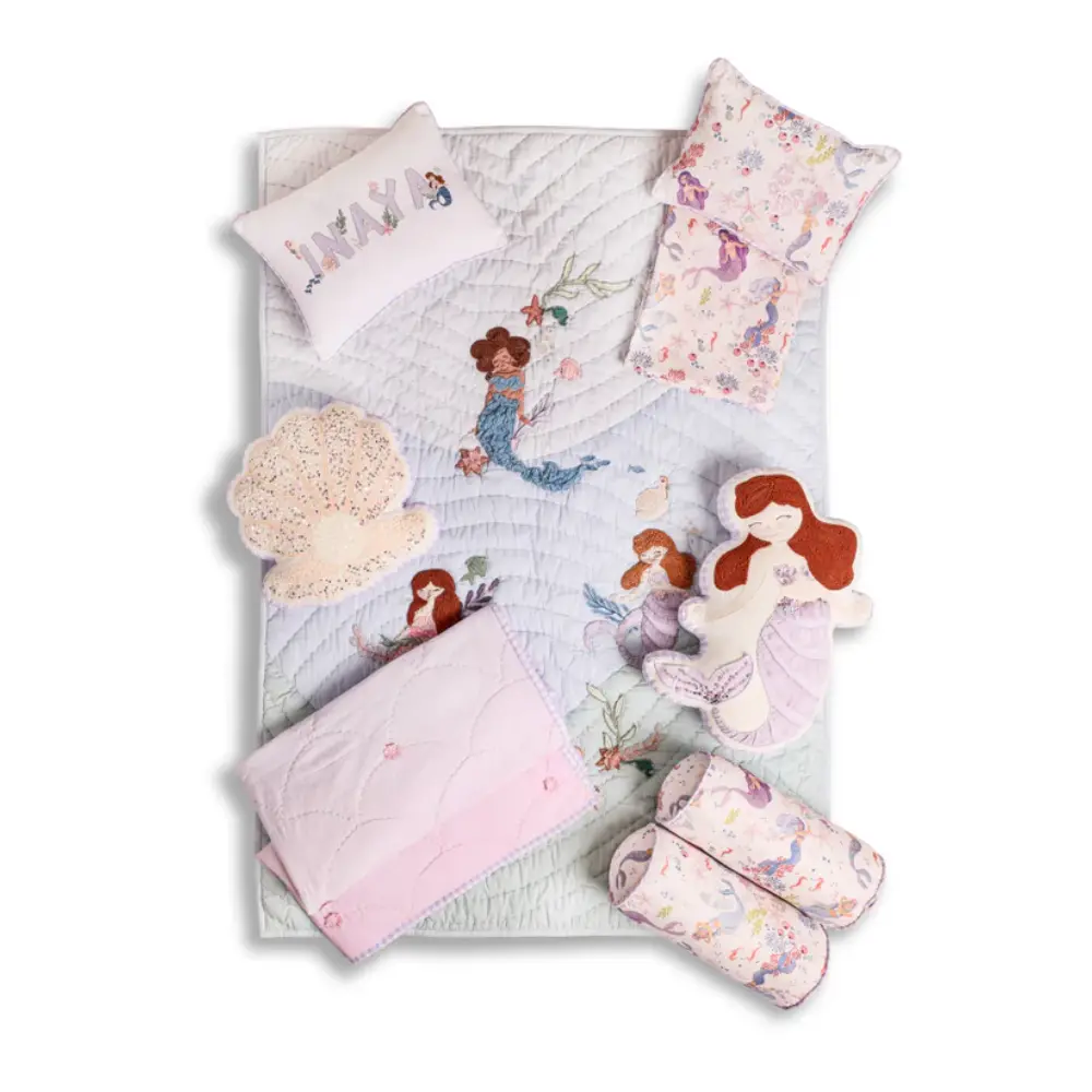 Fa Home Magical Mermaid Bedding Set - Multi