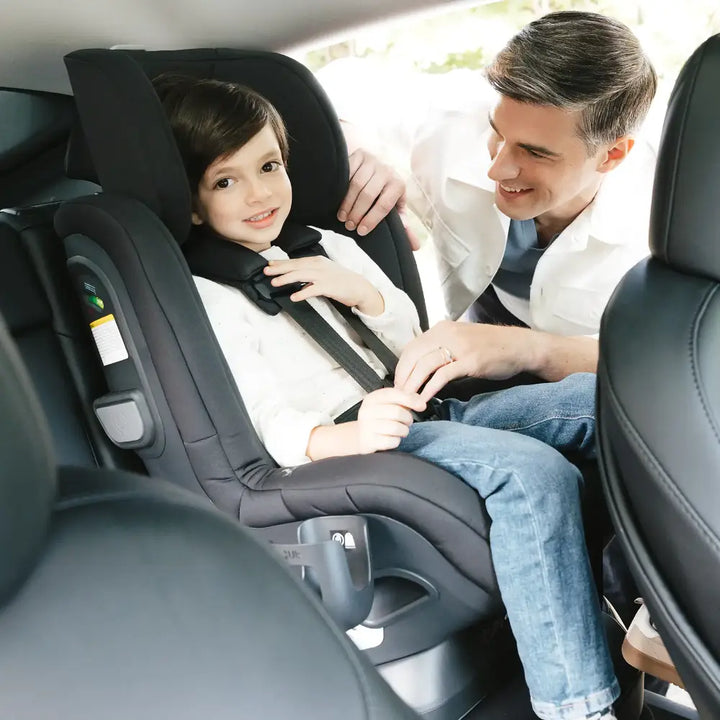 UPPAbaby Rove All-in-One Covertible Car Seat, Rear &amp; Forward Facing, Grows with Child, Comfortable, Easy Installation, Suitable up to 6 Years - Jake/Black