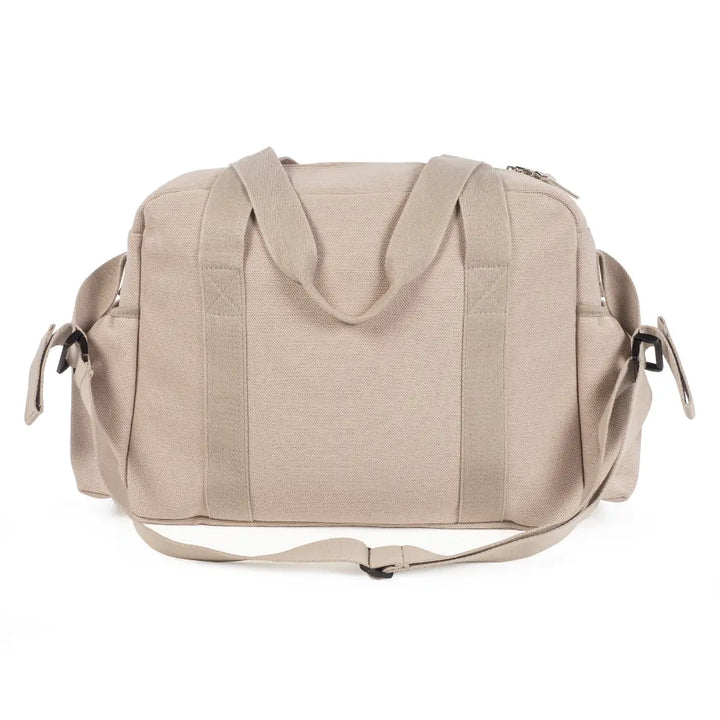 Walking Mum Diaper Bag with Changing Mat, Large Capacity Water-Resistant Bag with Multi-Pocket Organizer, Insulated Bottle Pocket, Shoulder &amp; Stroller Straps - Apricot