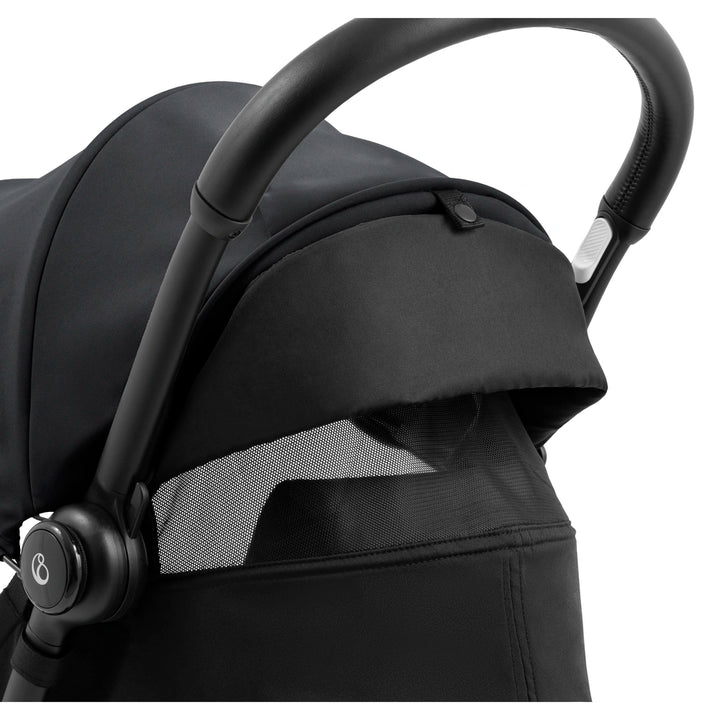 Stokke YOYO⁵  Seat Pack | 6 Months+ | Redesigned Padded Seat | Extendable Canopy | Zipped Back Pocket | Lightweight &amp; Comfortable | For Babies 6 Months to 4 Years | Requires YOYO Frame (Sold Separately) | Black