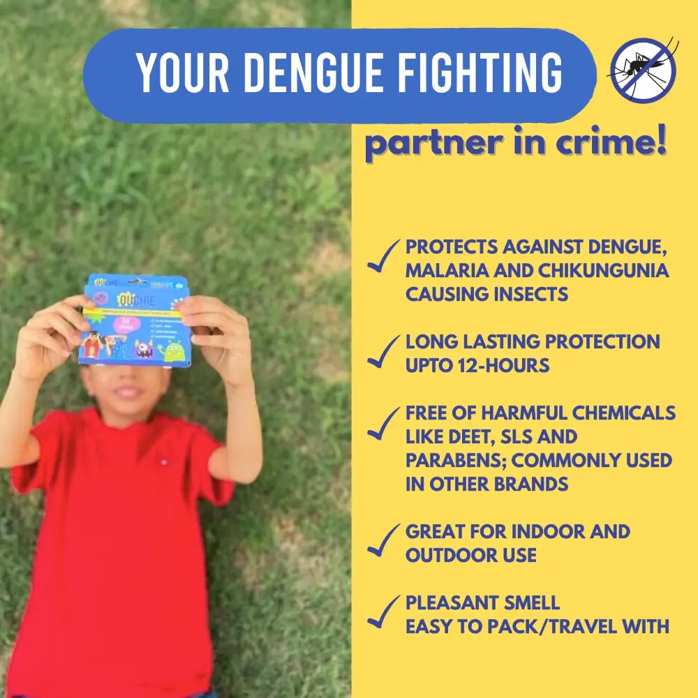Ouchie Mosquito Repellent Patches - (24 Patches)
