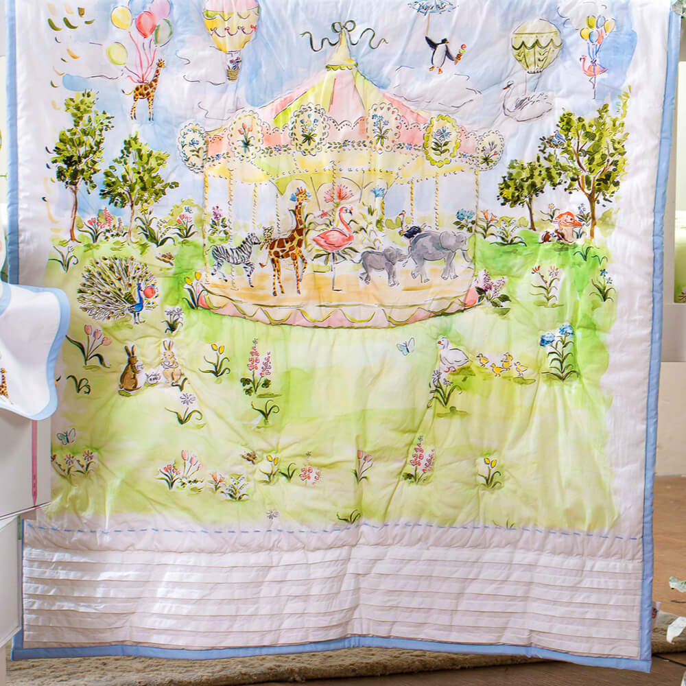 The Baby Trunk Carnival Carousel - Bedding Set - Pack of 3