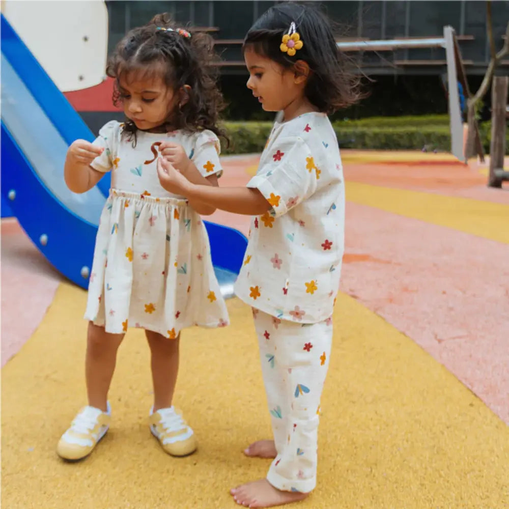 Dulaar Organic Muslin Dress