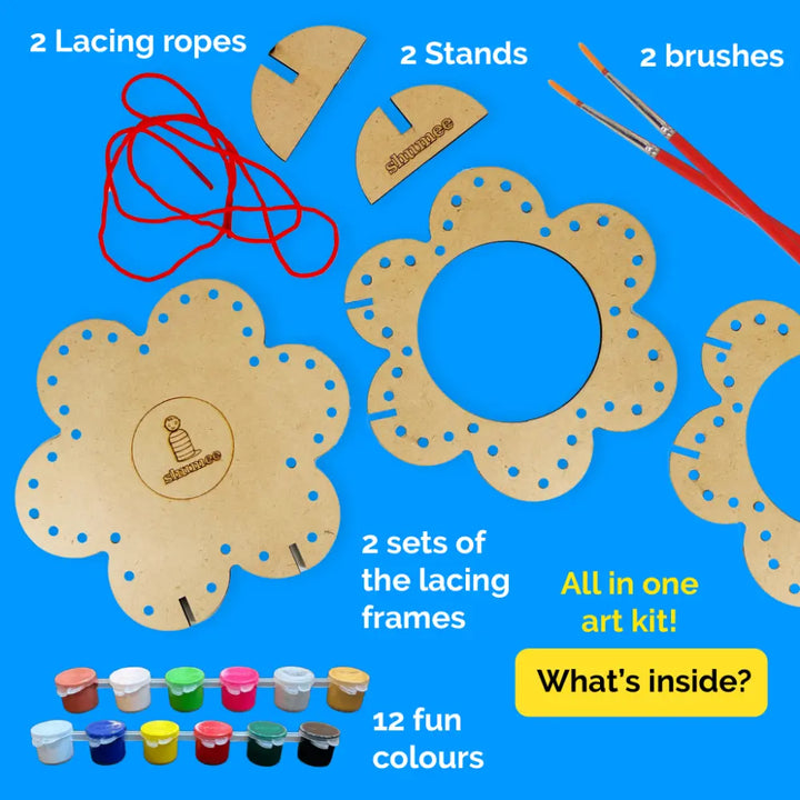 Shumee Photo Frame Art Kit for Kids 6-12 Years