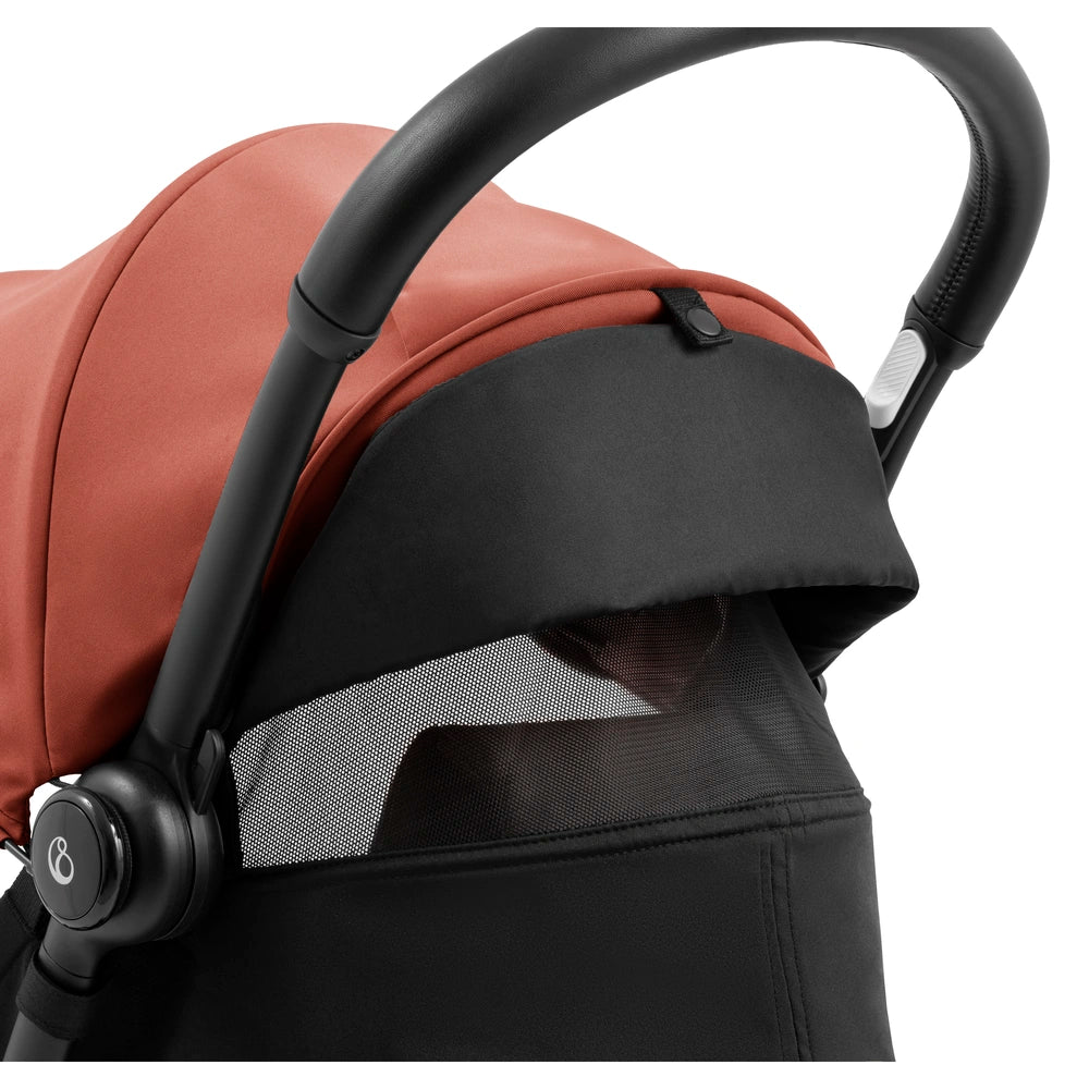 Stokke YOYO⁵  Seat Pack | 6 Months+ | Redesigned Padded Seat | Extendable Canopy | Zipped Back Pocket | Lightweight &amp; Comfortable | For Babies 6 Months to 4 Years | Requires YOYO Frame (Sold Separately) | Berry