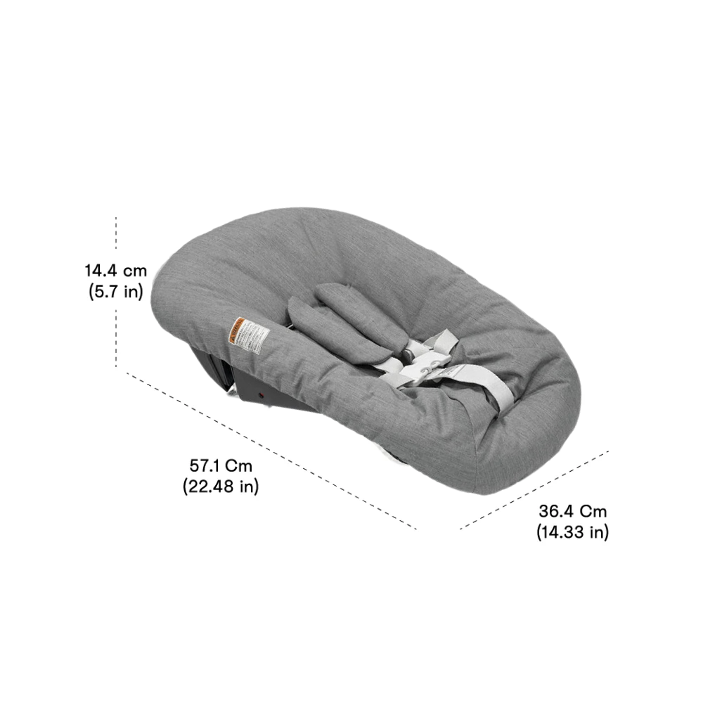 Stokke® Tripp Trapp Newborn Combo (Chair & Anthracite Newborn set)