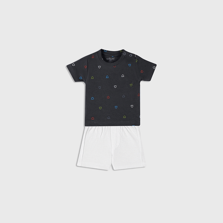 Enfants Stylish Black and White set
