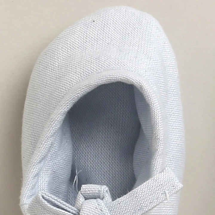 Sweetlime By As Unisex Pure Comfort Organic Cotton Baby Booties - Blue