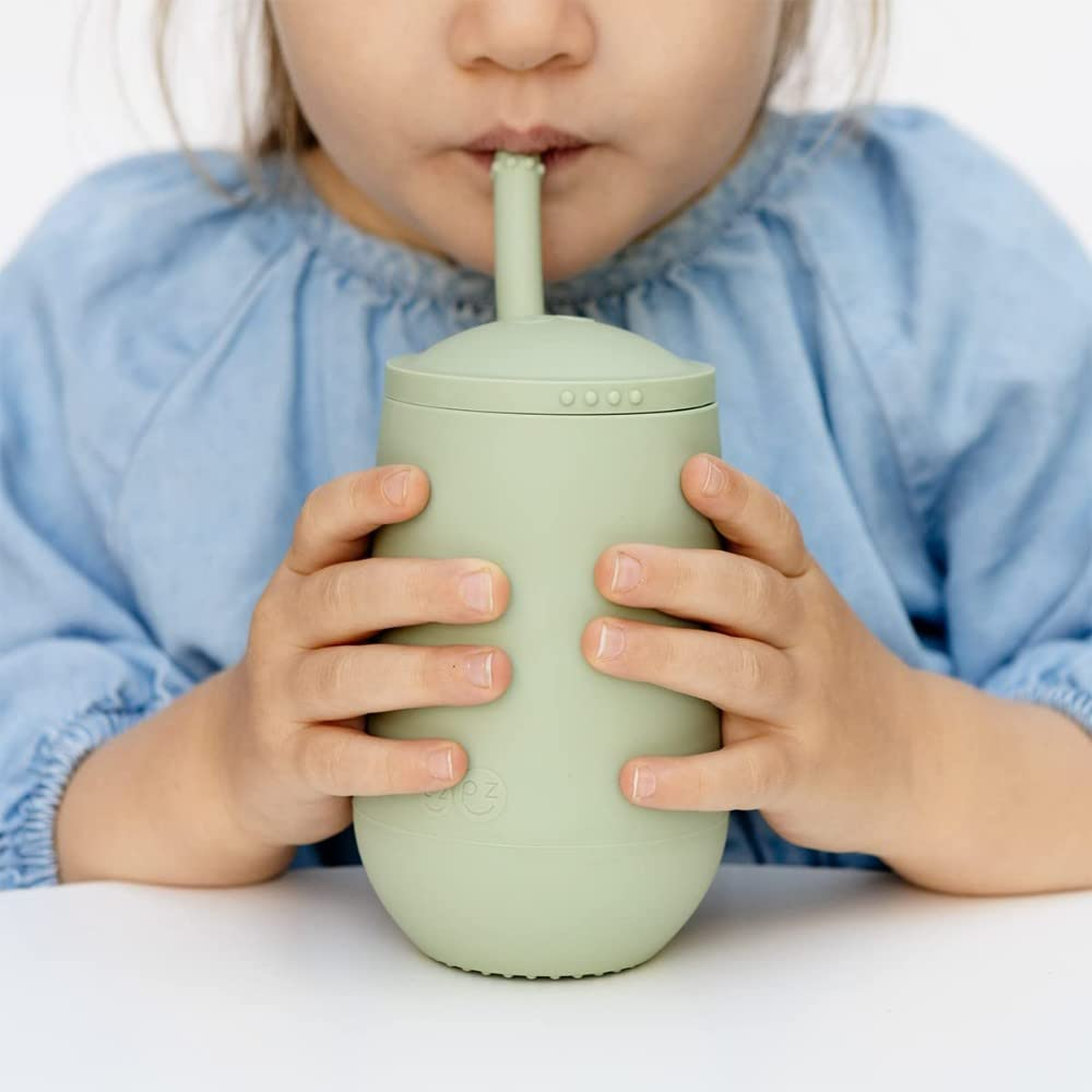 ezpz Happy Cup + Straw System for Toddlers