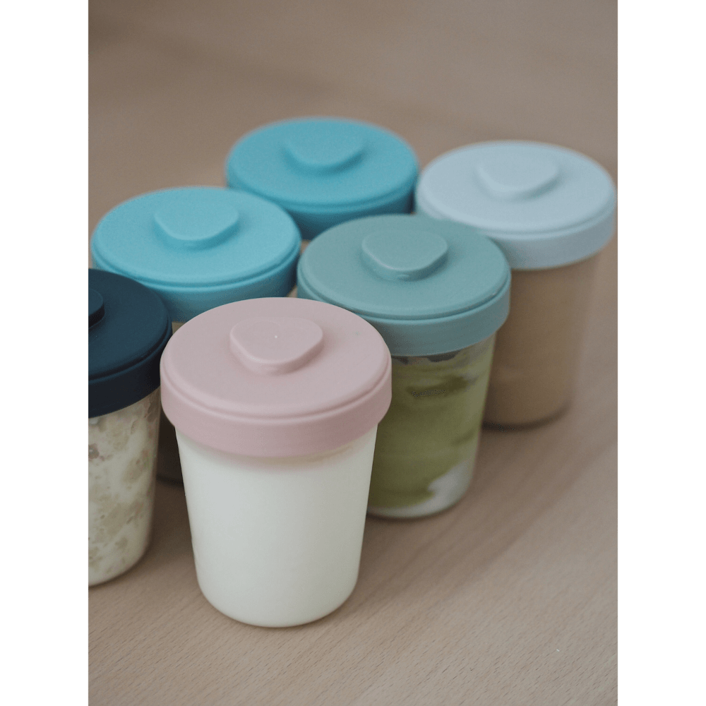 Beaba Toddler Food Storage Set, 6 Pcs, 250ml