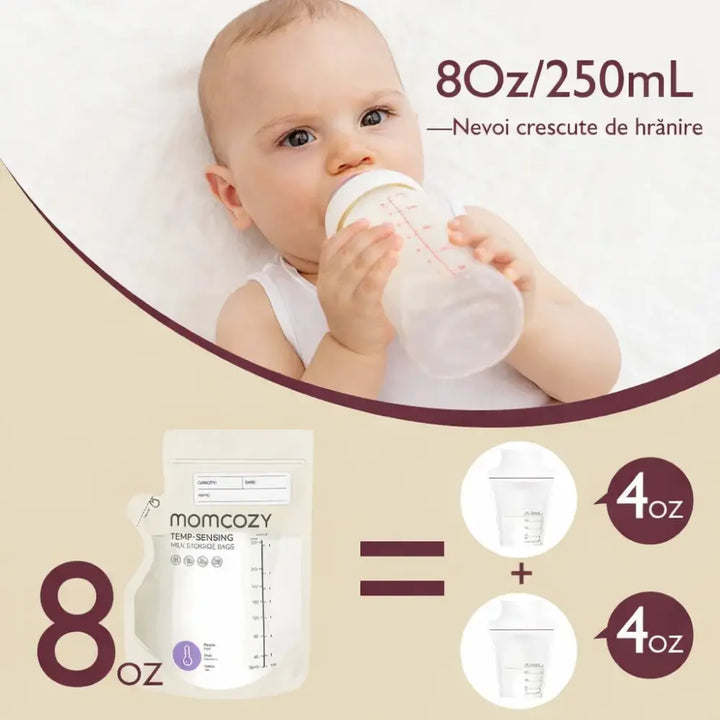 Momcozy Spout Breastmilk Storage Bags - 60Pcs