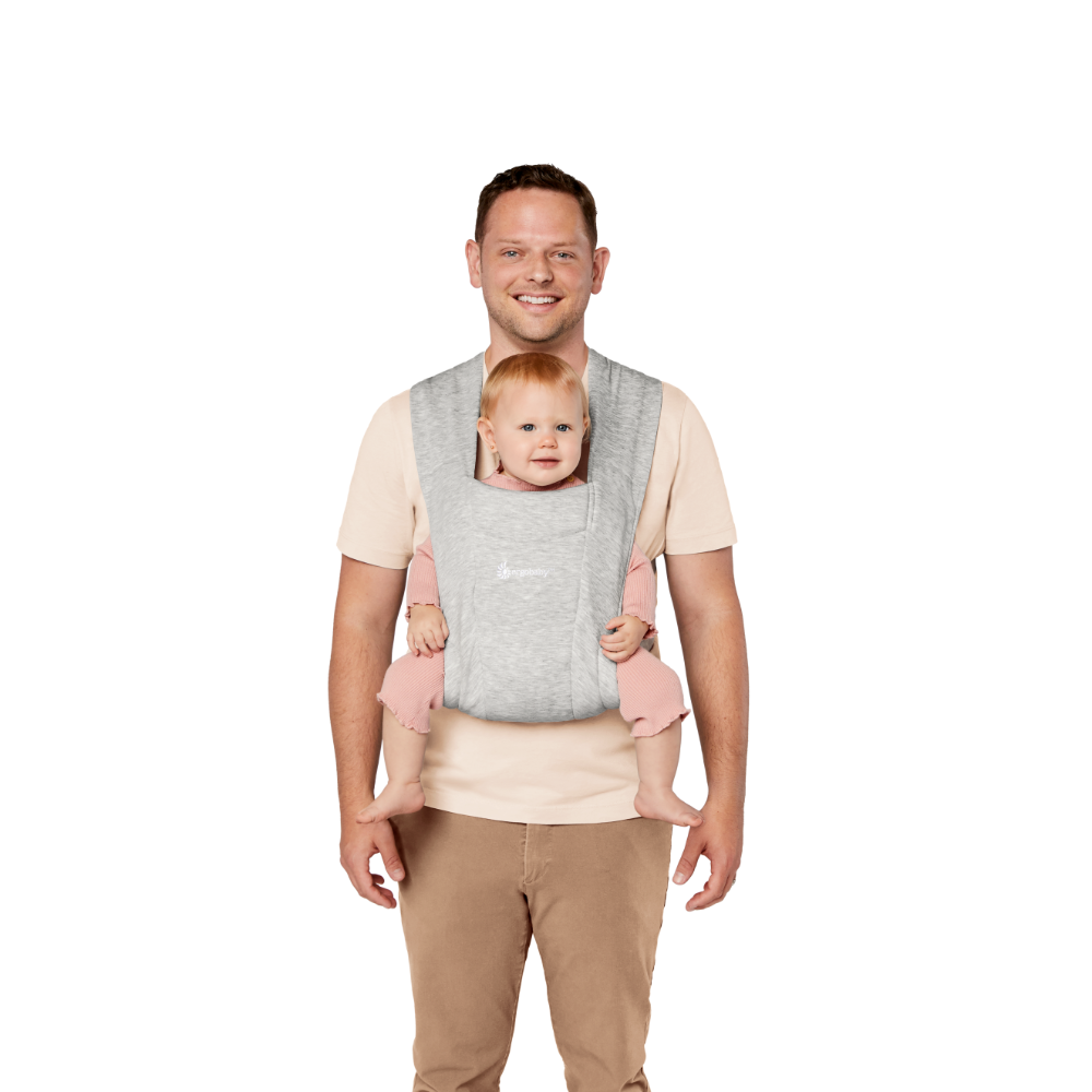 Ergobaby Embrace Newborn Carrier - Soft Grey