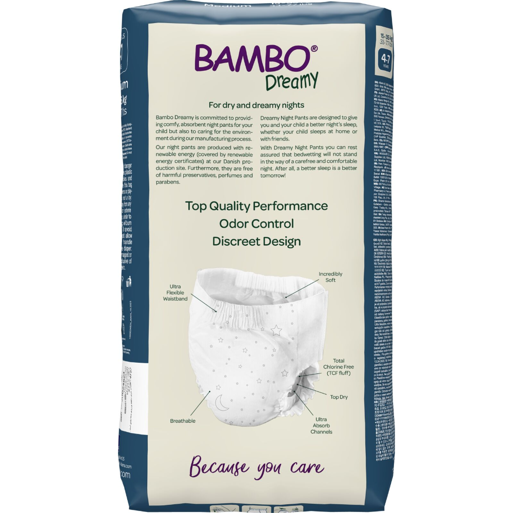 Bambo Nature Skin Friendly Night Pants - (8-15 years)