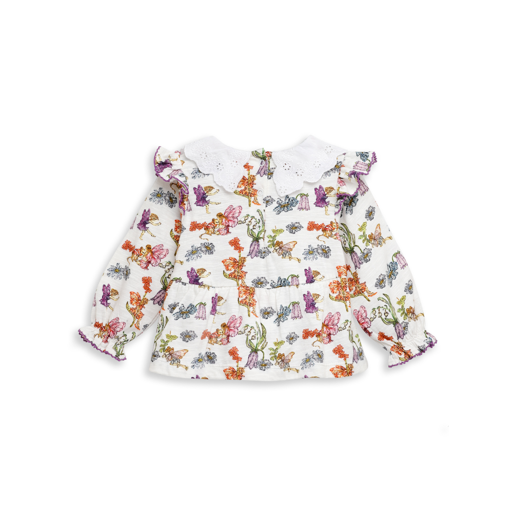 The Baby Trunk Broderie Co-ord Set - Garden Fairy