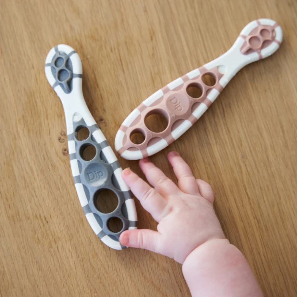 Cognikids Dip Weaning Pre-Spoon - Blush & Slate