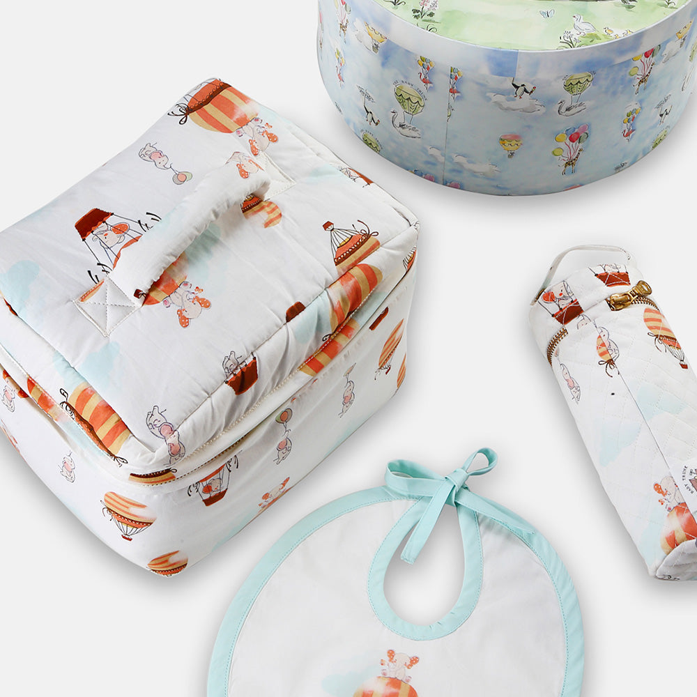 The Baby Trunk Ele On The Balloon Travel Set Box