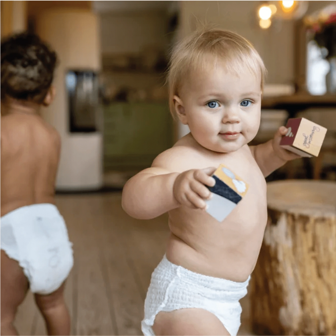 Bambo Nature Premium Baby Pants Diapers for Babies, Large Size (7-12 Kgs), Super Absorbent, Breathable, Extra Soft, Dermatologically Tested, Hypoallergenic Infant Nappies With Wetness Indicator