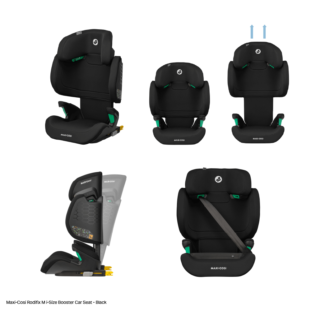 Maxi-Cosi Rodifix M i-Size Booster Toddler Car Seat - Black