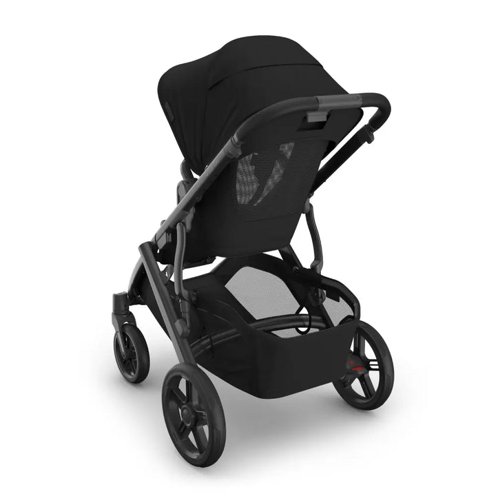 UPPAbaby Vista V3 Modular Baby Stroller, Travel System Compatible, Reversible Toddler Seat, All-Terrain Suspension, One-Hand Recline, Birth to 22 kg - Black