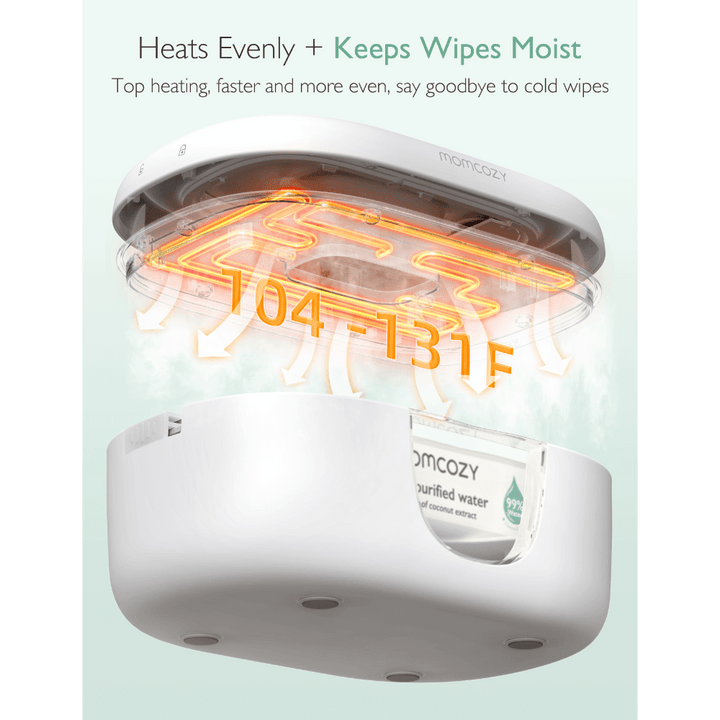 Momcozy Health Care Baby Wipe Warmer White