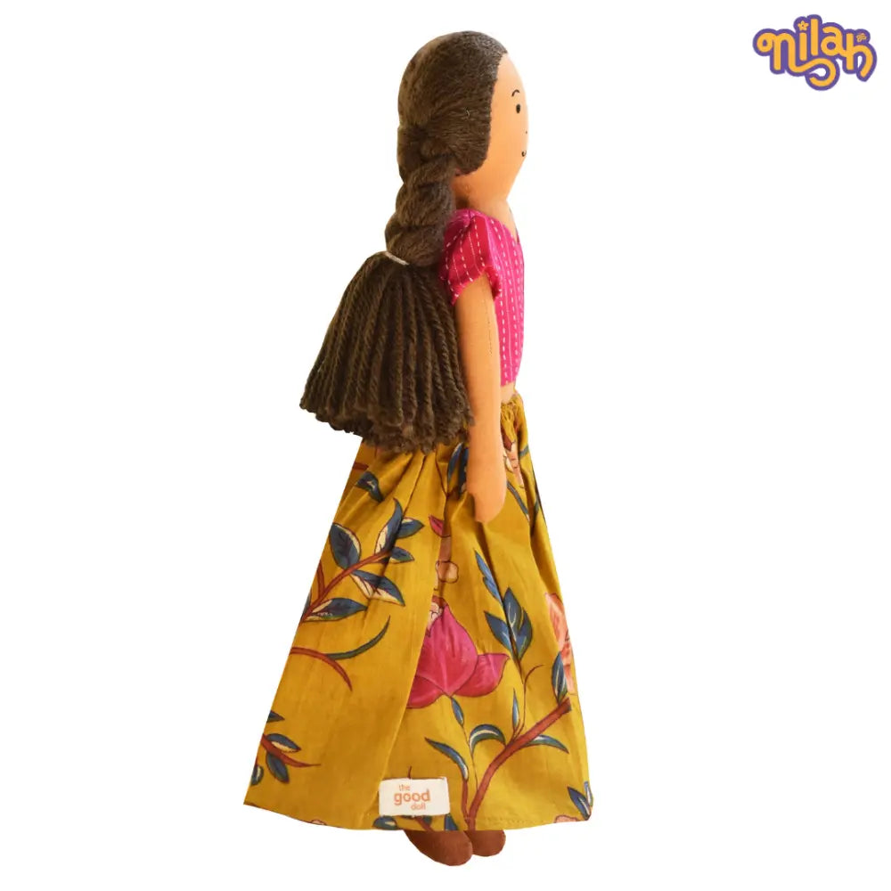 The Good Doll Nilah 12 Inch Girl Doll Classic Skirt Blouse set