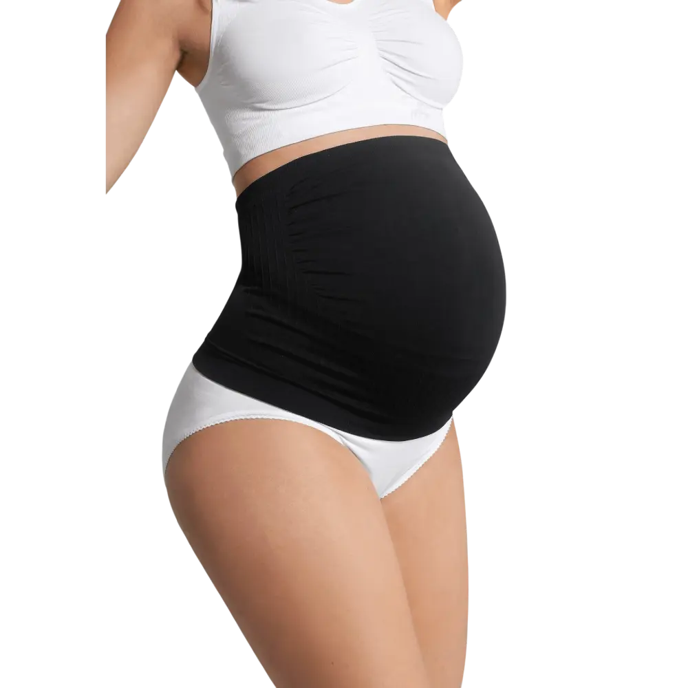 Carriwell Seamless Maternity Support Band - Black